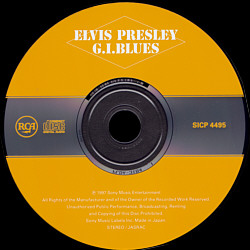 G.I. Blues - Japan 2015 - Sony Music SICP 4495 - Elvis Presley CD