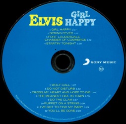 Girl Happy - EU 2010 - Sony 88697728852