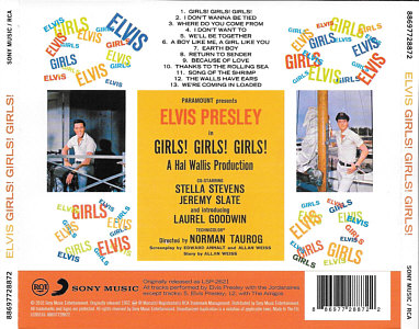 Girls! Girls! Girls - Taiwan 2010 - Sony 88697728872 - Elvis Presley CD