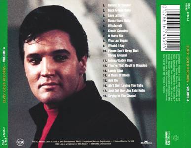 Elvis' Gold Records, Volume 4 - Australia 1997 - BMG 07863 67465 2 - Elvis Presley CD