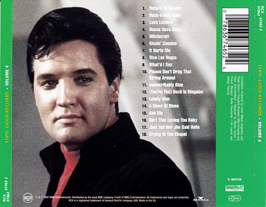 Elvis' Gold Records, Volume 4 - EU 2013 - Sony Music 0786367465 2