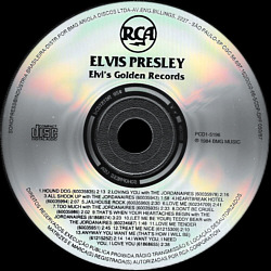 Elvis' Golden Records - Brazil 1994 - PCD1-5196 - Elvis Presley CD