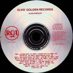 Elvis' Golden Records - Canada 1990 - BMG PCD1-5196 - Elvis Presley CD