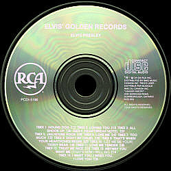 Elvis' Golden Records - Canada 1994 - BMG PCD1-5196 - Elvis Presley CD