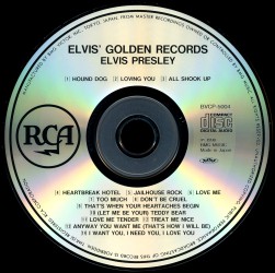 Elvis' Golden Records - Japan 1990 - BMG BVCP-5004