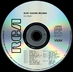 Elvis' Golden Records - Korea 1994 - BMGRD 1024 / PCD1-5196 - Elvis Presley CD