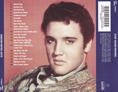 Elvis' Golden Records (remastered and bonus) - USA 1997 - BMG Direct 07863 6746-2
