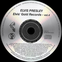 Elvis' Gold Records, Vol. 4 - Brazil 1994 - BMG 1297-2-R - Elvis Presley CD