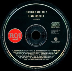 Elvis' Gold Records, Vol. 2 - Australia 1992 - BMG ND 89429