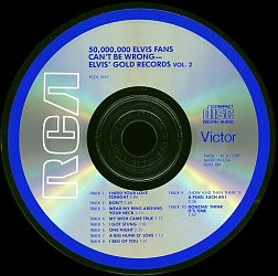Elvis' Gold Records, Vol. 2 - USA Nov. 1984 - RCA PCD1-5197