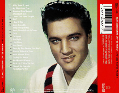 Elvis' Gold Records, Vol. 2 (remastered & bonus) - USA 1997 - BMG 07863 67463-2 - Elvis Presley CD