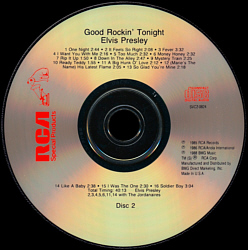 Good Rockin' Tonight - USA 1991 - BMG SVC2-0824