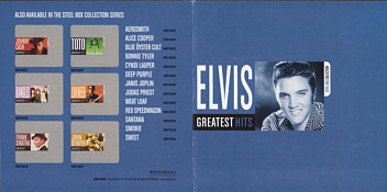Greatest Hits (Steel Box Collection) - Sony/BMG 8869730528 2 EU - Elvis Presley CD
