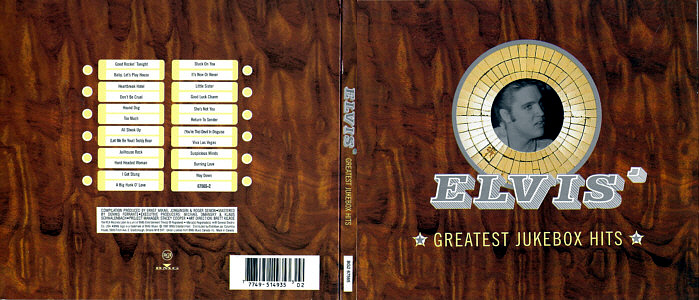 Greatest Jukebox Hits - Canada 1997 - CRC - BMG BG2 67565 - Elvis Presley CD