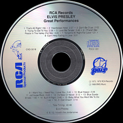 Great Performances (Pair) - USA 1993 - BMG PDC2-1251 CDX-3018