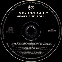 Heart & Soul - Brazil 1996 - BMG 07863 66532 2 - Elvis Presley CD