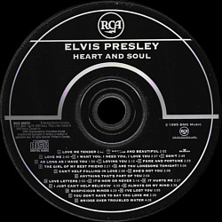 Heart & Soul - Canada 1995-  BMG Columbia (CRC) BG266532 - Elvis Presley CD