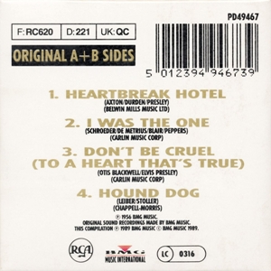 Heartbreak Hotel (3" CD) - Austria 1989 - BMG PD 49467 - Elvis Presley CD