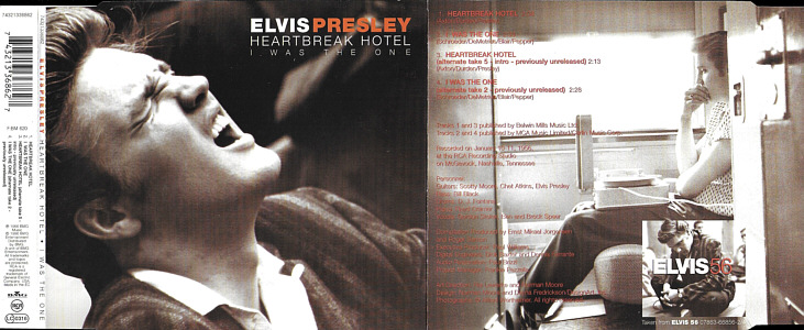Heartbreak Hotel - I Was The One - EU 1996 (made in England) - BMG 07863 64475-2 - Elvis Presley CD