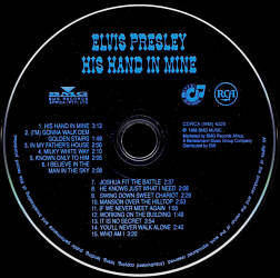 His Hand in Mine - South Africa 1993 - BMG CDRCA (WM) 4025