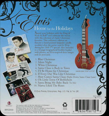 Home for Holidays (tin box) - USA 2007 - BMG 6282612871 2 - Elvis Presley CD
