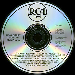 How Great Thou Art - USA 1997 -CRC - BMG BG2 03758
