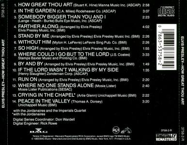 How Great Thou Art - USA 1993 - BMG 3758-2-R