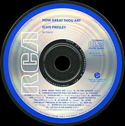How Great Thou Art - Australia 1988 - BMG BPCD 0820 - Elvis Presley CD