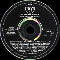 How Great Thou Art - EU 2014 - Sony Music ND 83758 - Elvis Presley CD