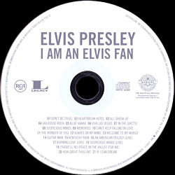 I Am An Elvis Fan- Walmart - USA 2012 - Sony Legacy 88875023712 - Elvis Presley CD