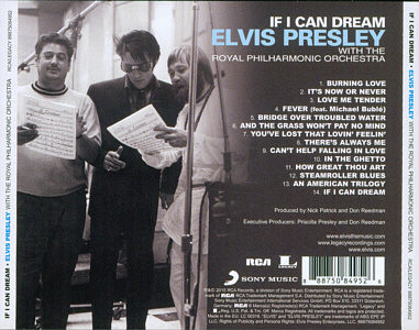 If I Can Dream - Elvis Presley with the Royal Philharmonic Orchestra