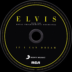 If I Can Dream - Elvis Presley with the Royal Philharmonic Orchestra - EU 2020 - Sony Music 88875140832 - Elvis Presley CD