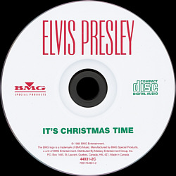 It's Chrismas Time - Canada 2001 - BMG Special Products Madacy 7551744931 2 - Elvis Presley CD