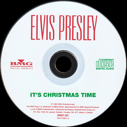 It's Chrismas Time - Canada 1999 - BMG 75517449312  - Elvis Presley CD