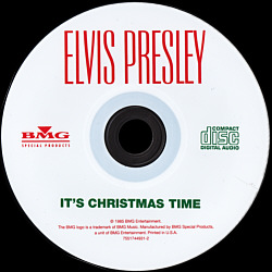 It's Chrismas Time - USA 1999 - BMG 75517449312  - Elvis Presley CD