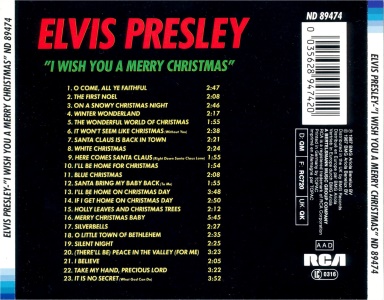 I Wish You A Merry Christmas - Flash Series - Germany 1987 - RCA ND 89474