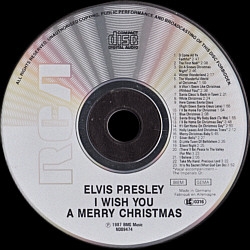 I Wish You A Merry Christmas - Germany 1994 - BMG ND 89474 - Elvis Presley CD