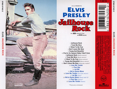 Jailhouse Rock/Love Me Tender - EU 1997 - BMG 07863 67453 2