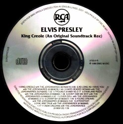 King Creole - Brazil 1994 - BMG 3733-2-R