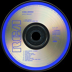 King Creole - R25P-1006 - Japan 1988