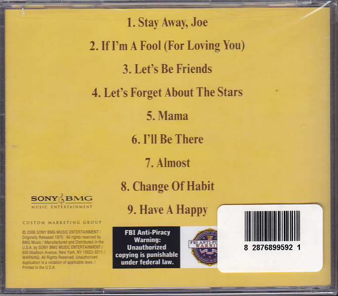 Let's Be Friends - USA 2006 - Sony/BMG A 689959 - Elvis Presley CD