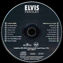Elvis Presley - 18 Originale (Lingen) - Germany 1994 - BMG 74321 20836 2