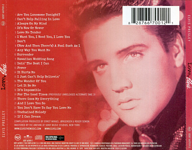 Love, Elvis - Argentina 2005 - BMG 82876 67448-2 - Elvis Presley CD