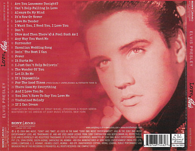 Love, Elvis - India 2005 - BMG 82876-67001-2 - Elvis Presley CD