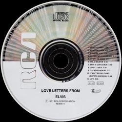 Love Letters From Elvis - Hong Kong 1988 - BMG ND 89011