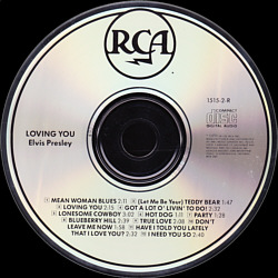 Loving You - Canada 1992 - BMG 1515-2-R - Elvis Presley CD