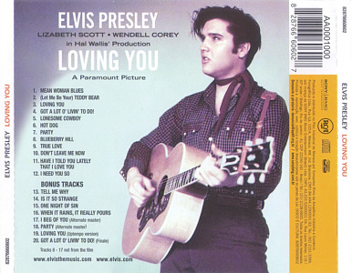 Loving You (remastered and bonus) - Brazil 2005  -Sony/BMG 82876-66060-2-2- Elvis Presley CD