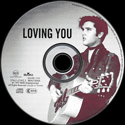 Loving You (remastered and bonus) - Korea 1997 - BMG BMGRD 1355 / 07863 67452 2 - Elvis Presley CD