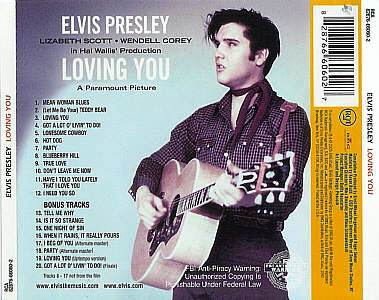 Loving You (remastered and bonus) - USA 2005 - BMG 82876-66060-2