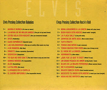 Lo Maximo De - Columbia 2002 - BMG 27900642 - Elvis Presley CD
